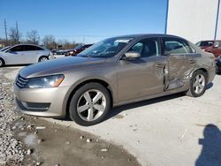 Volkswagen salvage cars for sale: 2015 Volkswagen Passat SE