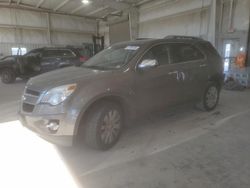 Salvage cars for sale at Kansas City, KS auction: 2011 Chevrolet Equinox LT