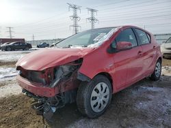 Salvage cars for sale at Elgin, IL auction: 2014 Toyota Prius C