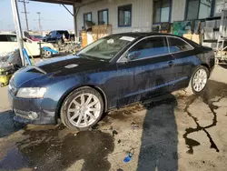 Salvage cars for sale at Los Angeles, CA auction: 2011 Audi A5 Premium Plus