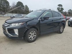 Vehiculos salvage en venta de Copart Hampton, VA: 2018 Mitsubishi Eclipse Cross ES