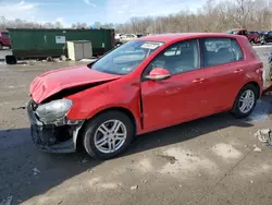 Salvage cars for sale at Ellwood City, PA auction: 2013 Volkswagen Golf