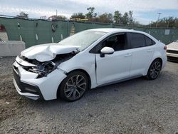 Salvage cars for sale at Riverview, FL auction: 2021 Toyota Corolla SE