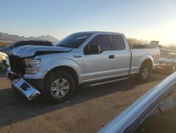 Salvage cars for sale at North Las Vegas, NV auction: 2016 Ford F150 Super Cab