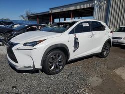 Salvage cars for sale at Riverview, FL auction: 2017 Lexus NX 200T Base