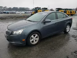 Vehiculos salvage en venta de Copart Dunn, NC: 2013 Chevrolet Cruze LT