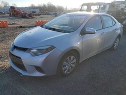 Salvage cars for sale at Hillsborough, NJ auction: 2015 Toyota Corolla L