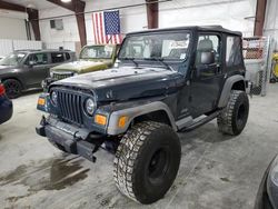 Salvage cars for sale from Copart Cahokia Heights, IL: 2006 Jeep Wrangler / TJ SE