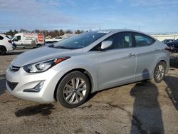 Salvage cars for sale at Pennsburg, PA auction: 2015 Hyundai Elantra SE