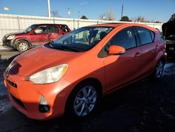 Salvage cars for sale at Littleton, CO auction: 2012 Toyota Prius C