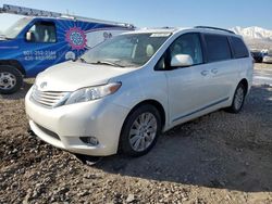 Salvage cars for sale at Magna, UT auction: 2012 Toyota Sienna XLE