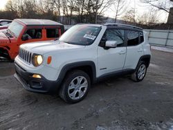 Salvage cars for sale at North Billerica, MA auction: 2016 Jeep Renegade Limited