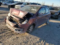 Salvage cars for sale at Dyer, IN auction: 2018 Mitsubishi Mirage SE