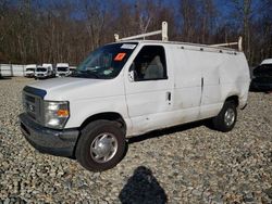 Salvage trucks for sale at West Warren, MA auction: 2010 Ford Econoline E250 Van