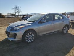 Salvage cars for sale from Copart San Martin, CA: 2013 Mazda 3 I