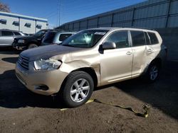 Vehiculos salvage en venta de Copart Albuquerque, NM: 2008 Toyota Highlander