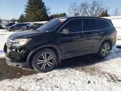 Salvage cars for sale at Finksburg, MD auction: 2016 Honda Pilot EXL