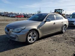 BMW salvage cars for sale: 2009 BMW 528 I