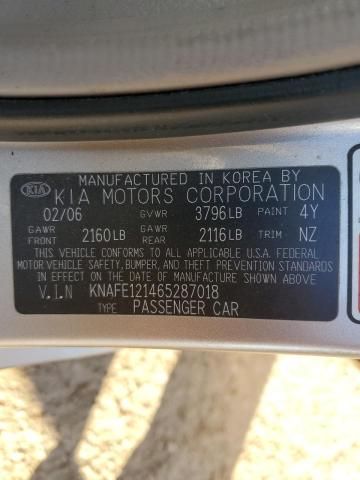 2006 KIA Spectra LX