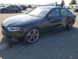 Salvage cars for sale from Copart Rancho Cucamonga, CA: 2024 Audi A4 Prestige 45