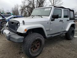 Jeep Wrangler Unlimited Sahara salvage cars for sale: 2008 Jeep Wrangler Unlimited Sahara