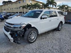 Salvage cars for sale at Opa Locka, FL auction: 2023 Ford Expedition Max Limited