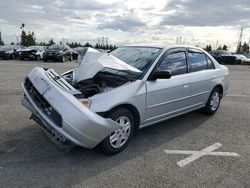 Honda Civic salvage cars for sale: 2003 Honda Civic LX