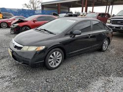 Vehiculos salvage en venta de Copart Riverview, FL: 2009 Honda Civic EX