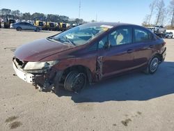 Honda salvage cars for sale: 2014 Honda Civic LX