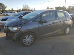 Honda fit salvage cars for sale: 2017 Honda FIT LX