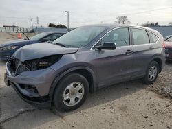 SUV salvage a la venta en subasta: 2016 Honda CR-V LX