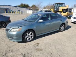 Toyota Camry ce salvage cars for sale: 2007 Toyota Camry CE