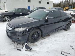 Salvage cars for sale at Cookstown, ON auction: 2016 Honda Civic EX