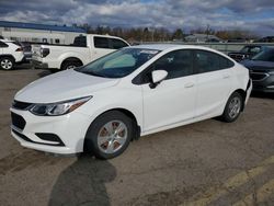 Vehiculos salvage en venta de Copart Pennsburg, PA: 2018 Chevrolet Cruze LS