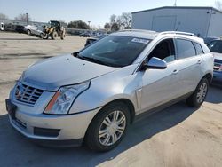 Salvage cars for sale at Sacramento, CA auction: 2014 Cadillac SRX Luxury Collection