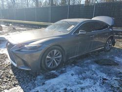 Salvage cars for sale at Waldorf, MD auction: 2018 Lexus LS 500 Base