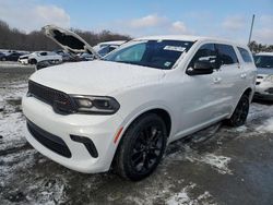 Salvage cars for sale at Windsor, NJ auction: 2021 Dodge Durango SXT