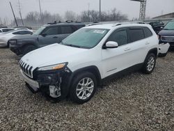 Salvage cars for sale from Copart Columbus, OH: 2014 Jeep Cherokee Latitude