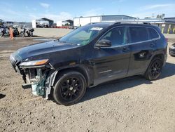 Salvage cars for sale at San Diego, CA auction: 2017 Jeep Cherokee Latitude