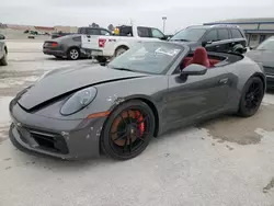 Salvage cars for sale at Houston, TX auction: 2023 Porsche 911 Carrera S