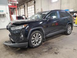 Salvage cars for sale at Blaine, MN auction: 2020 Toyota Rav4 XLE Premium