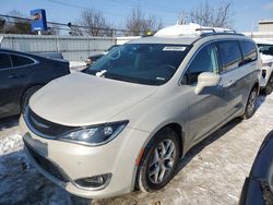 Salvage cars for sale at auction: 2017 Chrysler Pacifica Touring L Plus