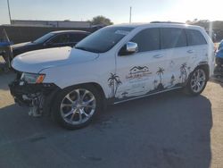 Salvage cars for sale at Orlando, FL auction: 2019 Jeep Grand Cherokee Summit