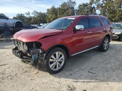 Salvage cars for sale from Copart Ocala, FL: 2011 Dodge Durango Crew