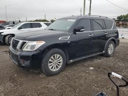 Salvage cars for sale from Copart Homestead, FL: 2017 Nissan Armada SV