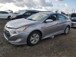 Salvage cars for sale at San Diego, CA auction: 2013 Hyundai Sonata Hybrid