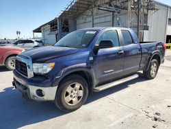 Salvage cars for sale from Copart Corpus Christi, TX: 2008 Toyota Tundra Double Cab