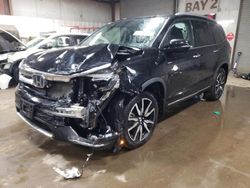 Salvage cars for sale at Elgin, IL auction: 2019 Honda Pilot Touring