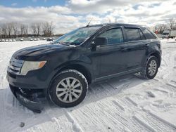 Salvage cars for sale at Barberton, OH auction: 2008 Ford Edge SEL