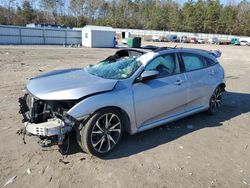 Salvage cars for sale at Charles City, VA auction: 2017 Honda Civic SI